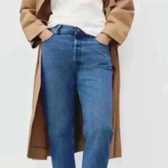 Everlane High Rise Relaxed Straight Fit Jean - Picture 1 of 12